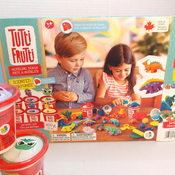 Tutti Frutti Scented Modeling Dough Jurassic Era - new open box - Picture 2 of 8